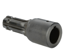 LA25A Adaptor, 25mm Bore, 1 3/8" 6Z - AgriDrive EC